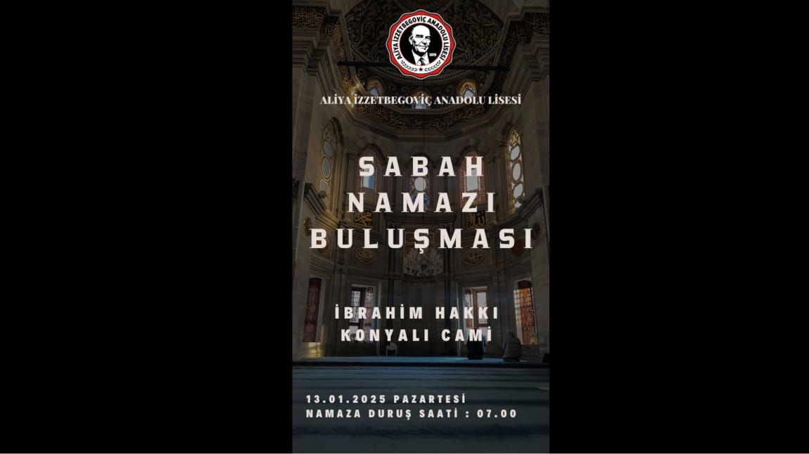 Sabah Namazında Buluşuyoruz