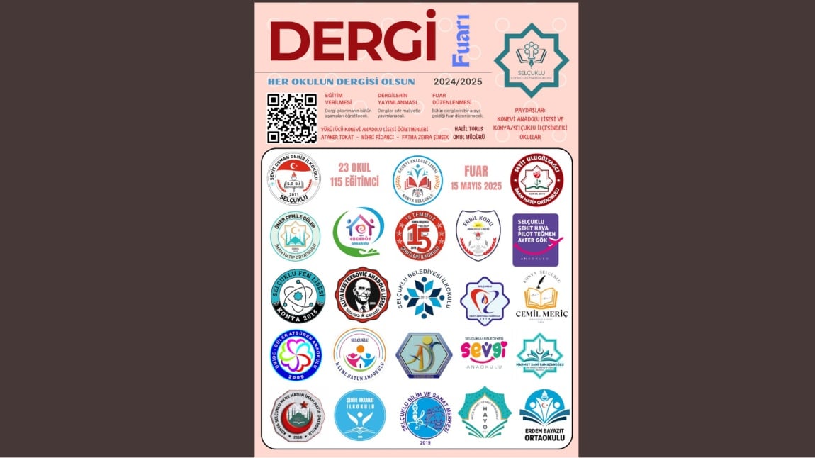 Dergi Fuarı projesine Hazırlanıyoruz